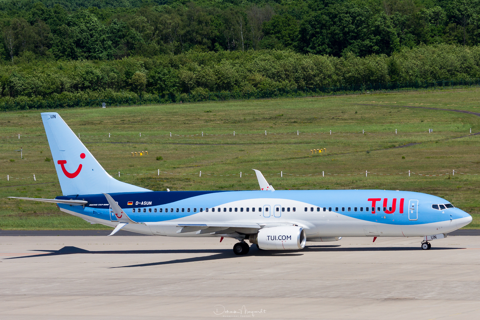 TUI fly / Boeing 737-8BK / D-ASUN / CGN / EDDK