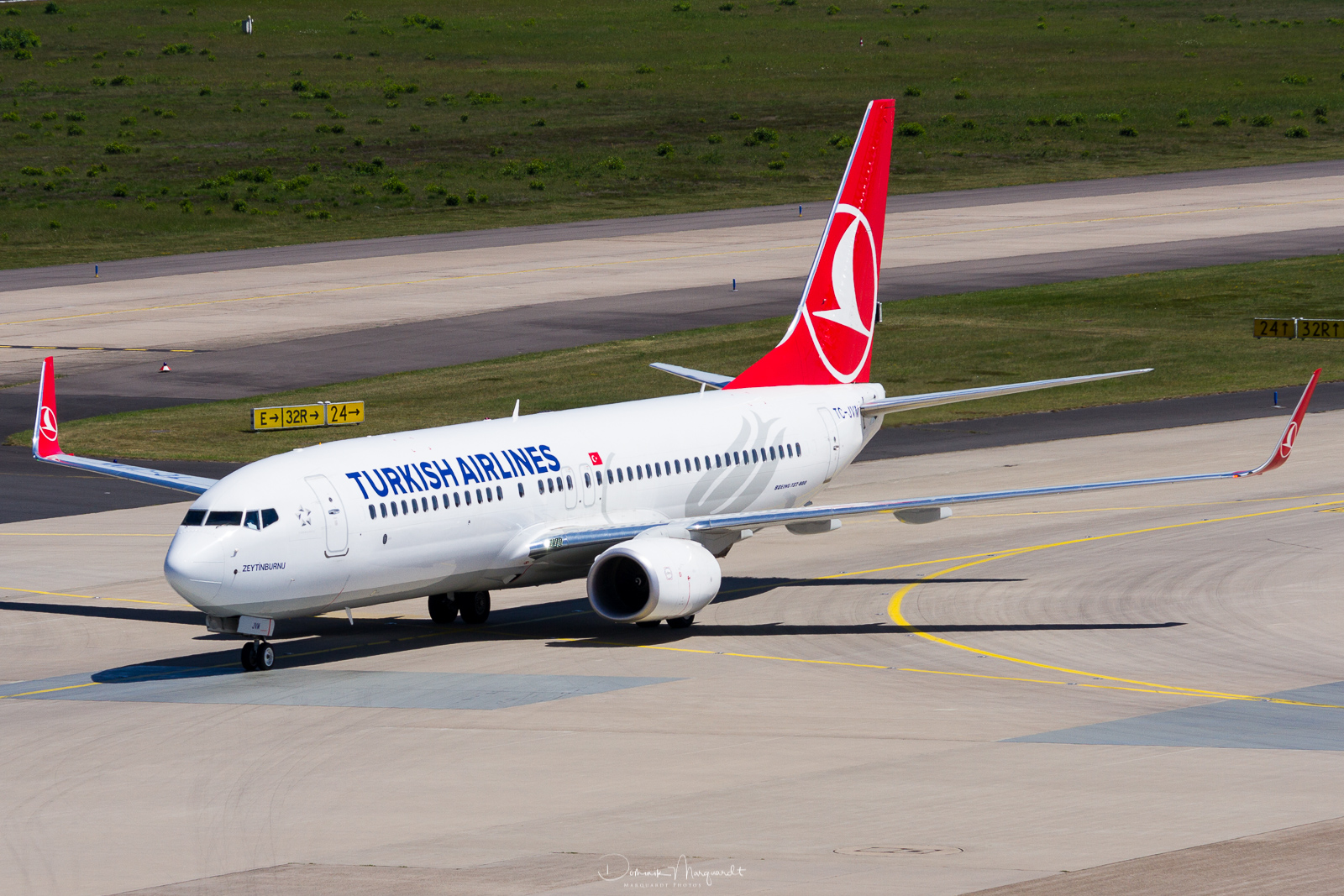 Turkish Airlines / Boeing 737-8F2 / TC-JVM / CGN / EDDK