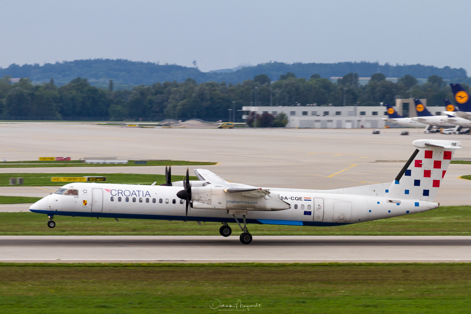 Croatia Airlines / Bombardier Dash 8 Q400 / 9A-CQE / MUC / EDDM