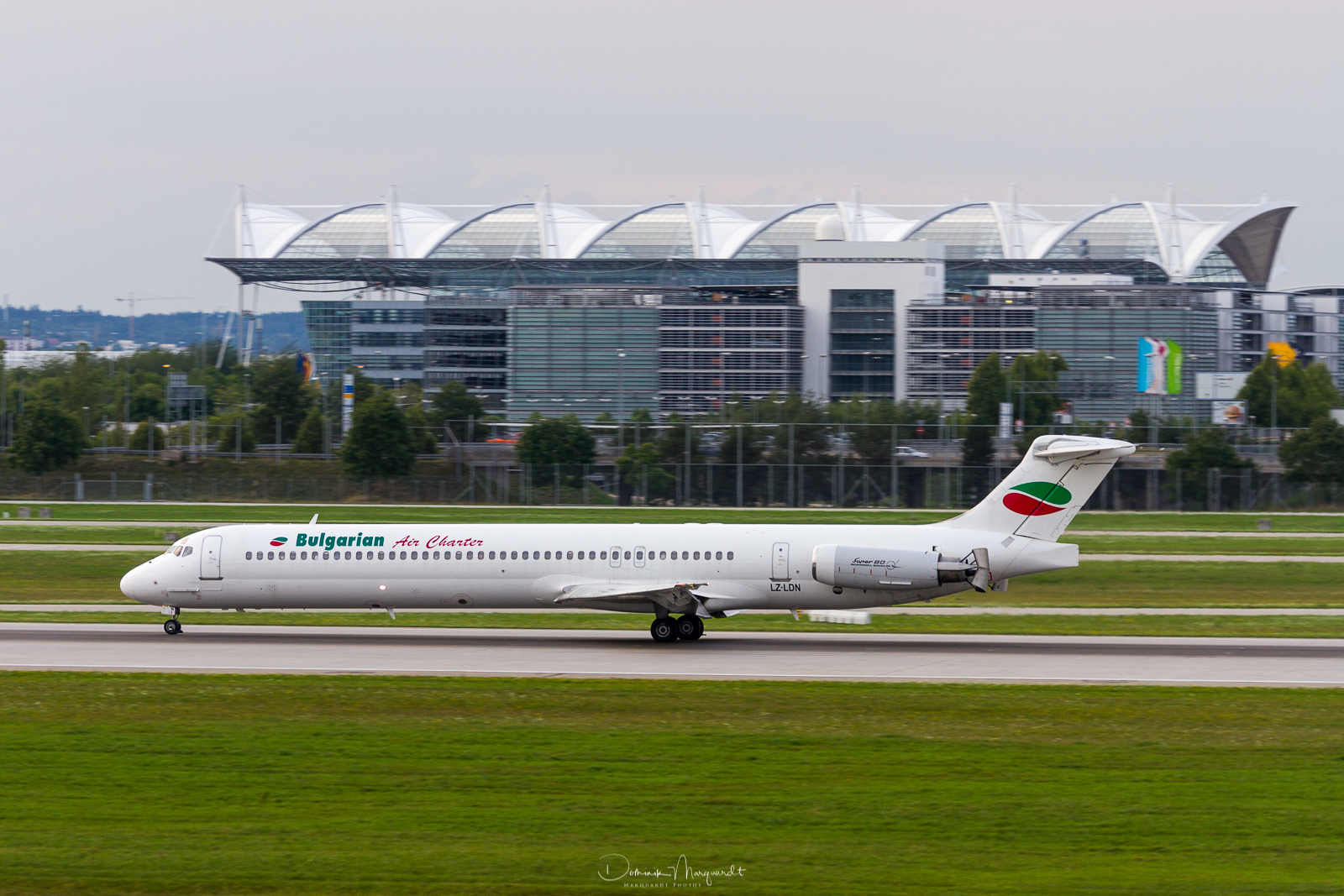 Bulgarian Air Charter / McDonnell-Douglas MD-82 / LZ-LDN / MUC /