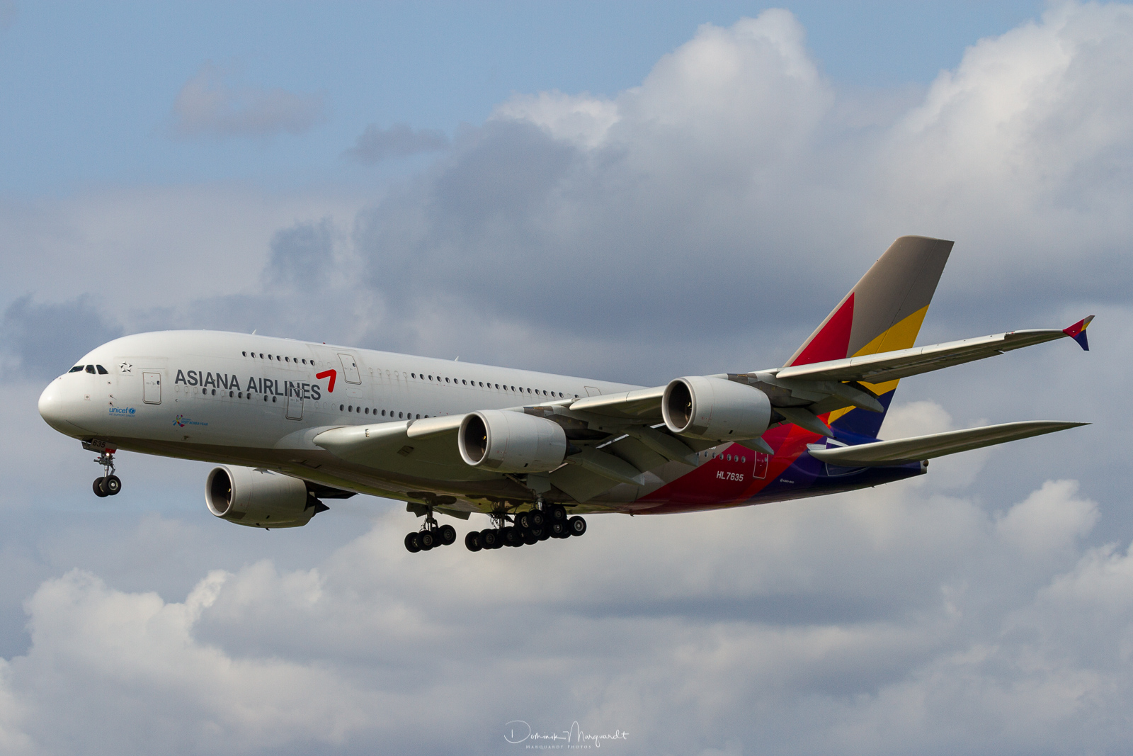 Asiana Airlines / Airbus A380-341 / HL7635 / FRA / EDDF
