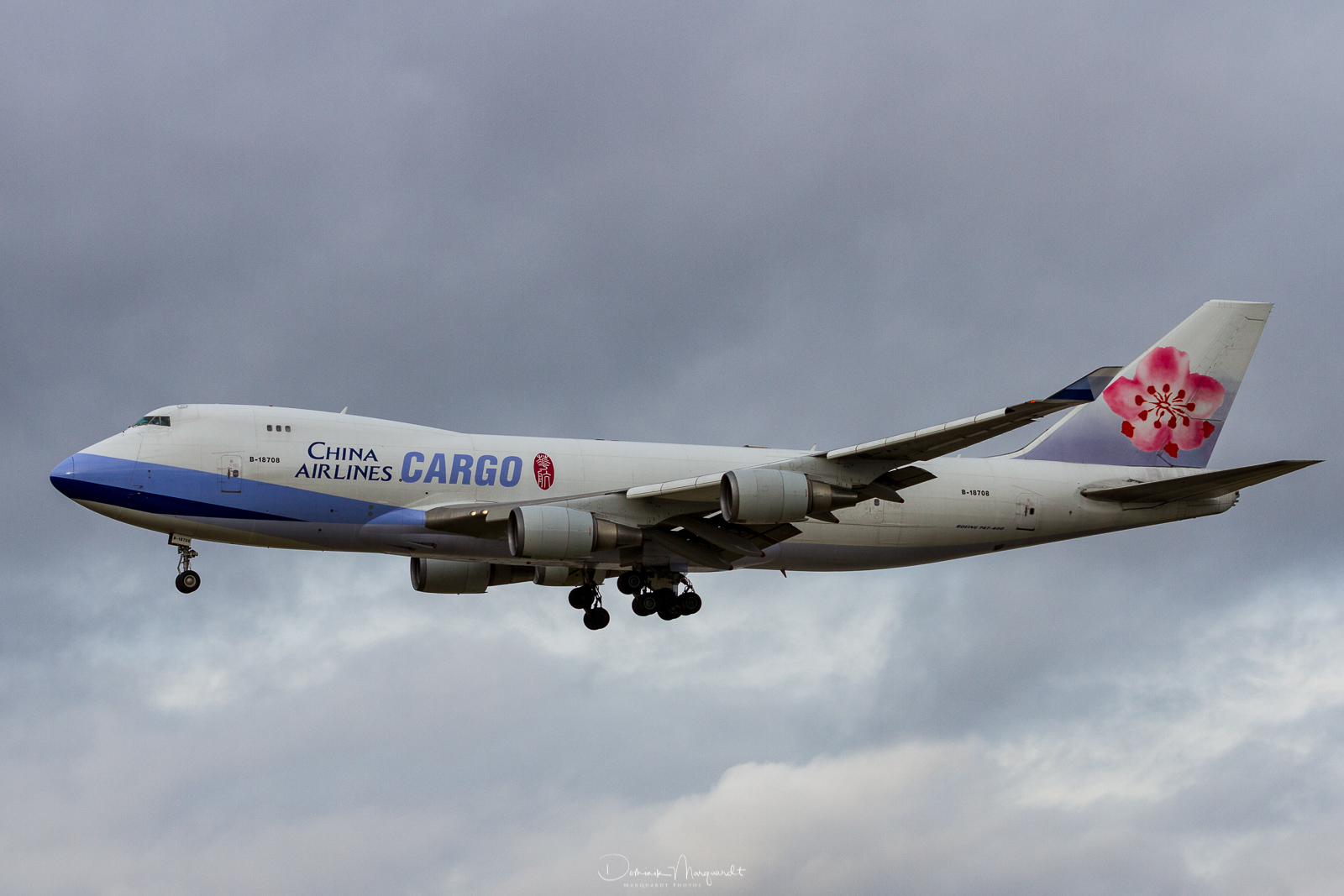 China Airlines Cargo / Boeing 747-409(F) / B-18708 / FRA / EDDF