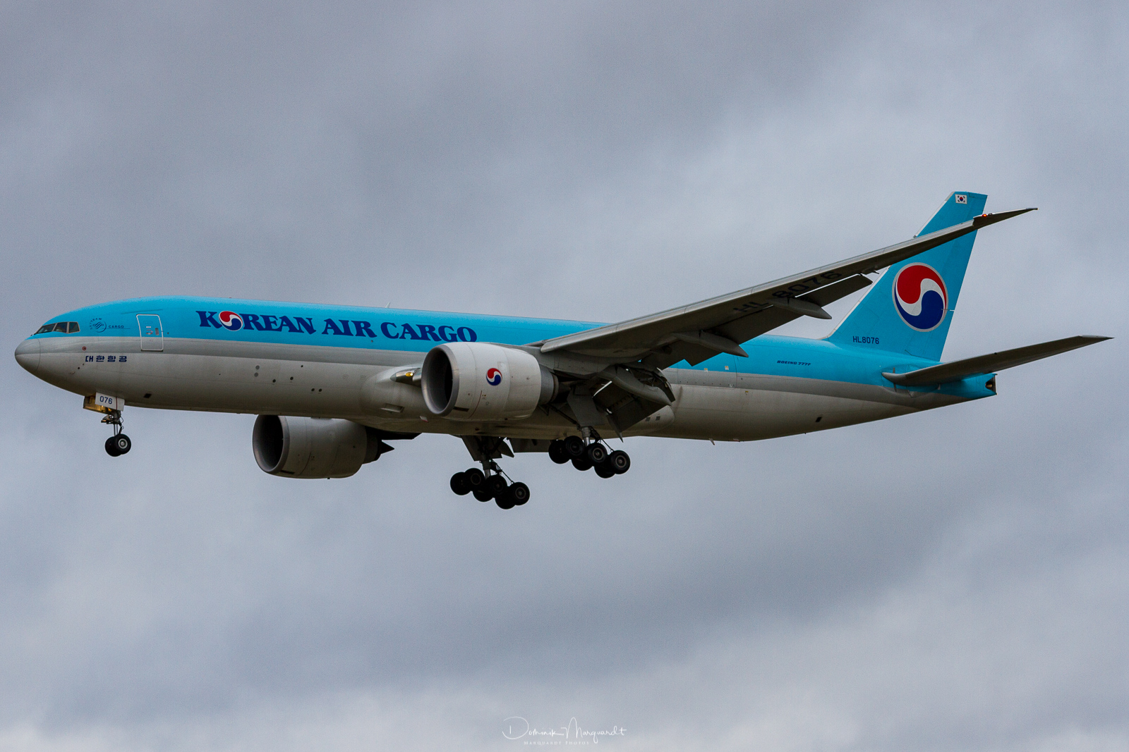 Korean Air Cargo / Boeing 777-FEZ / HL8076 / FRA / EDDF